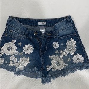 Gilda Bebé denim shorts